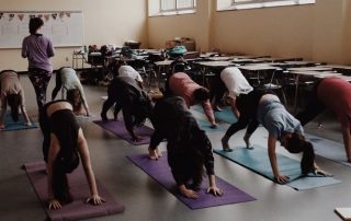 classroom yoga
