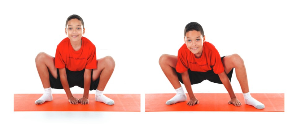 halloween-themed yoga