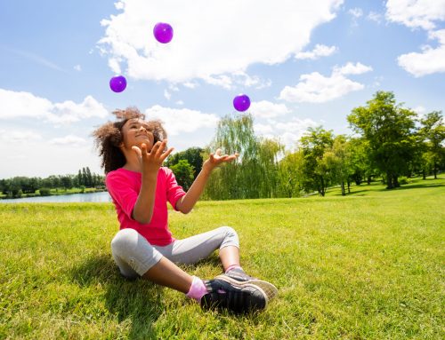Teach Juggling to Change Up the Pace